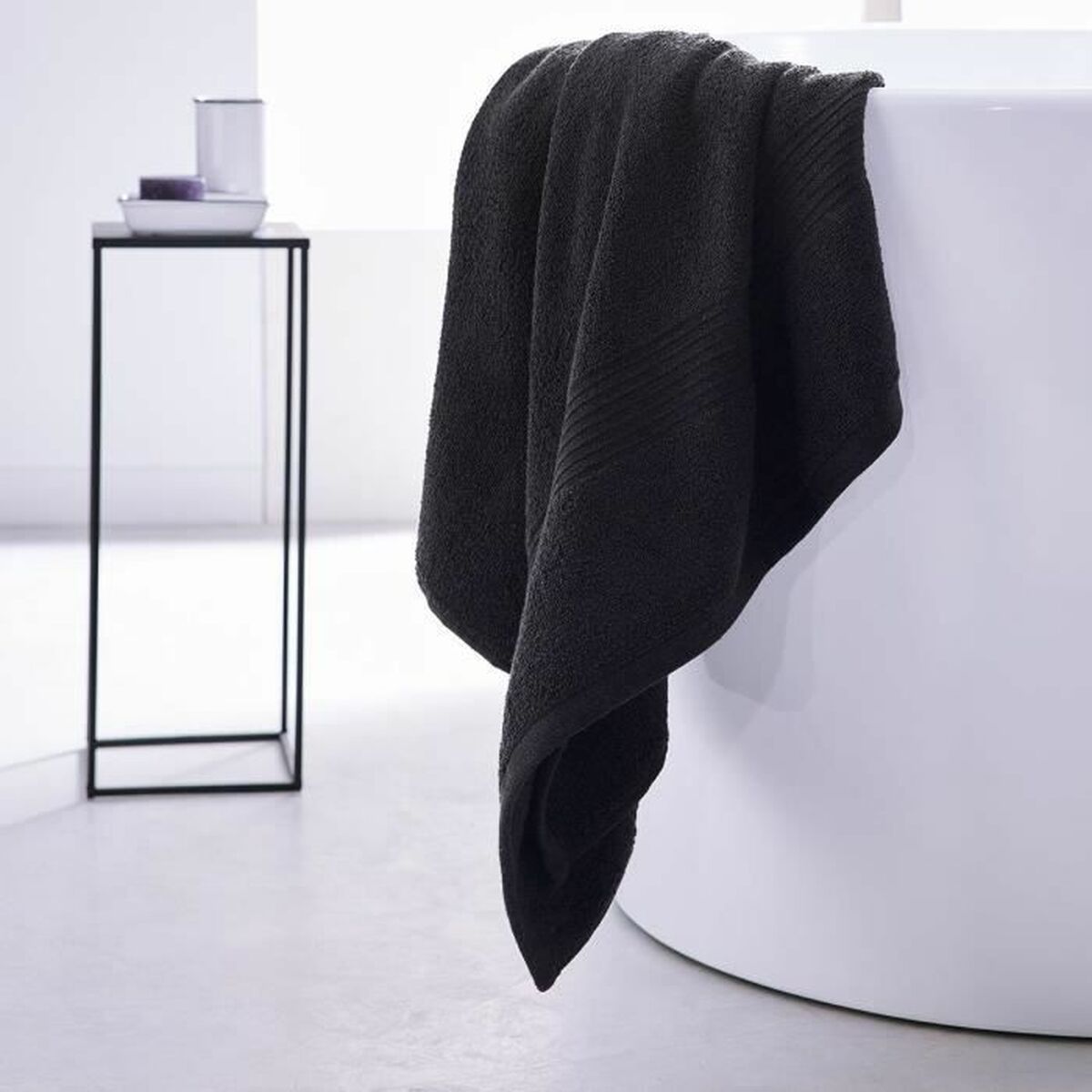 Badehåndkle TODAY Essential Maxi 90 x 150 cm Svart
